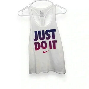 Nike “Just Do It” Ombré Racerback Athletic Tank, size S